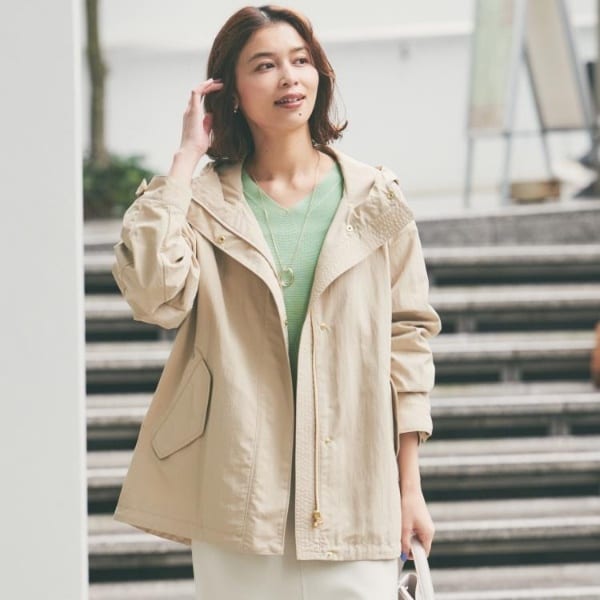 日本製】ミディ丈ノーカラーコート | アンタイトル(UNTITLED) | マルイ