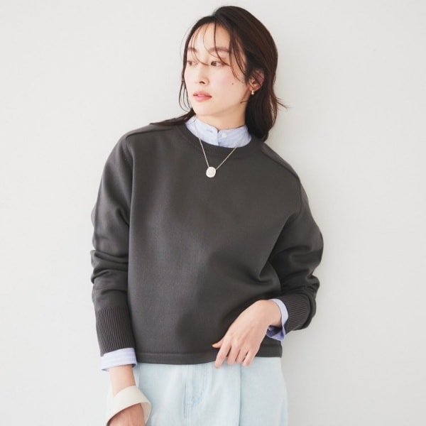 定価25960円　クロスアンドクロス ドルマンスリーブニット　グリーン 定価25960円 クロスアンドクロス ドルマンスリーブニット