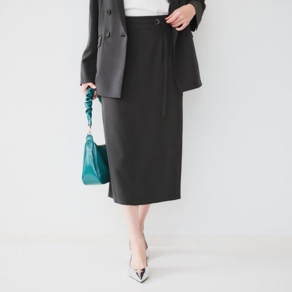 セットアップ】シャークスキンフレアーフカート | カールパークレーン