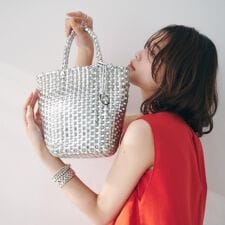 メタリックメッシュトート | アンタイトル