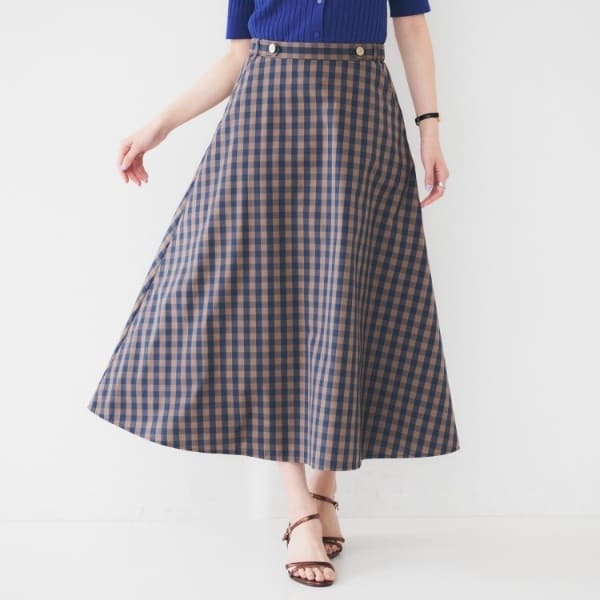 洗える】ツイーディーエトワール Aライン スカート | 23区(23KU