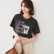 【ロゴTプリントT】グラフィックTシャツ