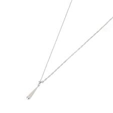 アンタイトル(UNTITLED)の【ステンレス】Y字ドロップネックレス