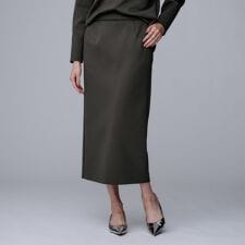 【セットアップ可洗えるウエストゴム】ダンボールジャージスカート