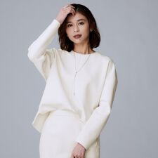 アンタイトル(UNTITLED)の【セットアップ可スポーティートップス】ダンボールジャージ プルオーバー