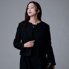 【セットアップ可フォーマル】ツイードジャケット