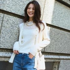 アンタイトル(UNTITLED)の【トレンド柔らかな素材感】ビスチェセットカーディガン