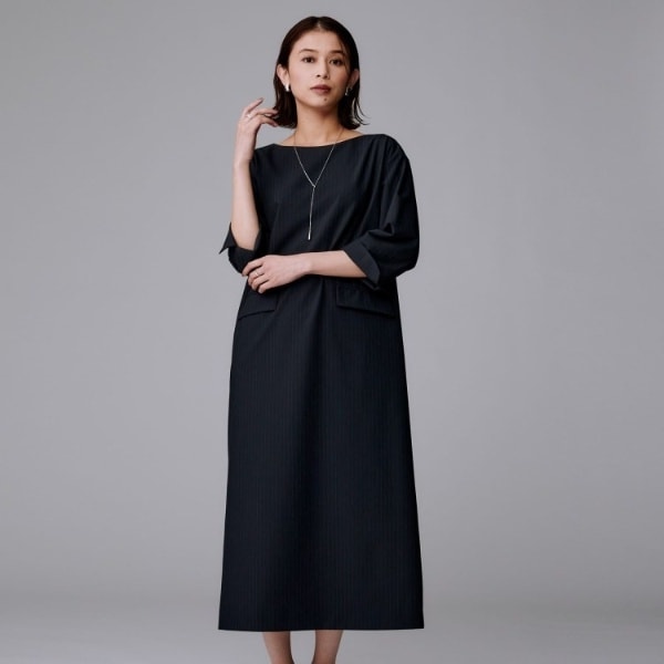 連休SALE‼︎ タグ付き新品⭐︎アンタイトル　洗えるプリーツワンピース　黒 アンタイトル(UNTITLED) レディース ワンピース の一覧 | マルイ