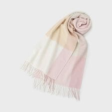 アンタイトル(UNTITLED)の【名品／定番人気】ウールチェックマフラー