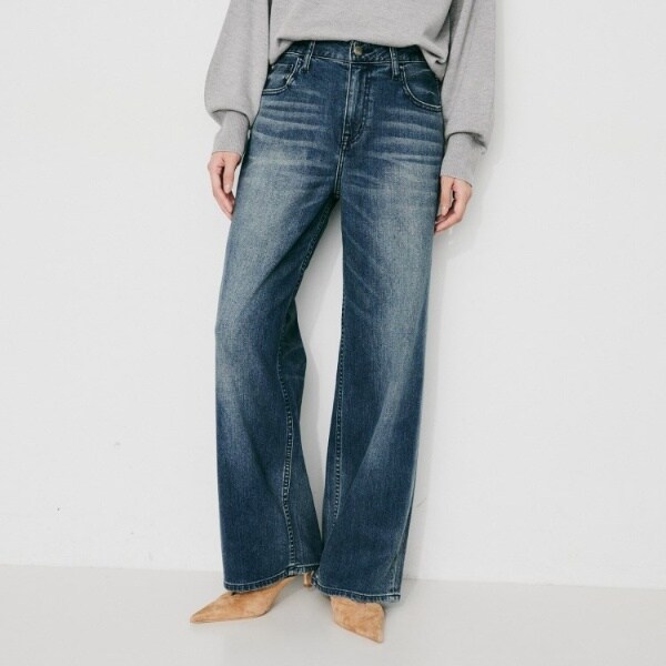 Healthy DENIM 】別注 Pink Pepper ワイドストレートデニム | アン