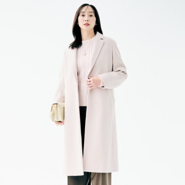 スタイリッシュ／オンオフ兼用】ウールチェスターコート | アン
