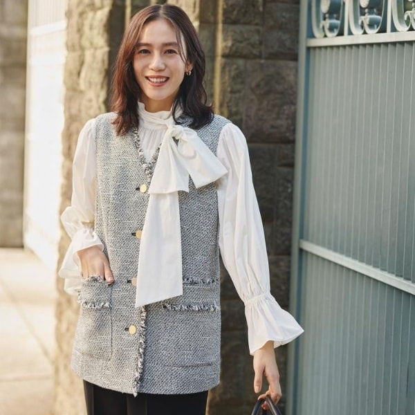 ファンシーツイードジレ | アンタイトル(UNTITLED) | マルイウェブチャネル