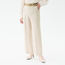 【イージーケア接触冷感UVカット】エアリー ワイドパンツ