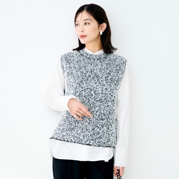 ファンシーツイードジレ | アンタイトル(UNTITLED) | マルイウェブチャネル