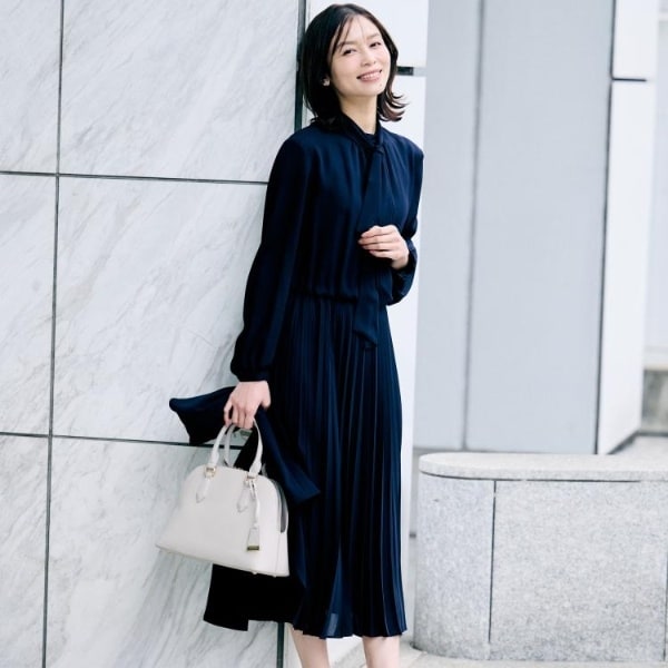 Oggi.jp掲載／美シルエット】2WAY フレアシャツドレス | アンタイトル