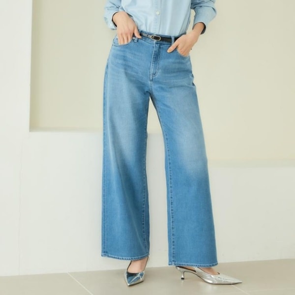 make ai ワイドデニム 古畑星夏さん着用人気デニム】MAKE×DENIM WIDE | アンタイトル