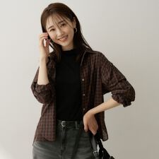 新品】24SS✨アンタイトル ヴィンテージアートへリンボン ブラウス 
