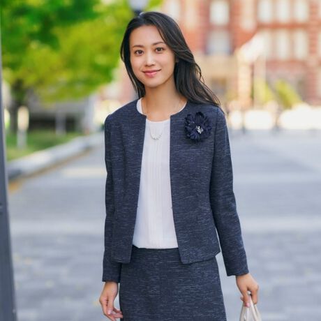 購入者さま決まりました。パンツスーツ 混ぜ合わ INDIVI 