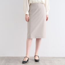 インディヴィ(INDIVI)の【洗えるUVケアエコ日本製】ストレッチ ストレートスカート