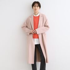 ウール／カラーコート】リバーテーラードロングコート | インディヴィ 