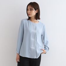 通勤に最適】タックデザインブラウス | インディヴィ(INDIVI) | マルイ 