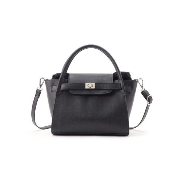 BIP 2way バッグ　ポーチ付き　黒　数回使用の美品バッグインプログレス BIP 2way バッグ ポーチ付き 黒 数回使用の美品バッグイン