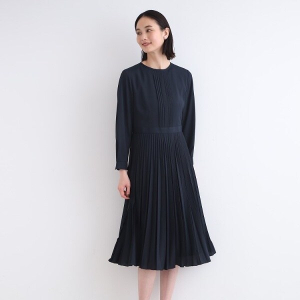 INDIVI アコーディオンプリーツワンピース 楽天市場】【SALE／70%OFF】【セレモニー/スタイルUP