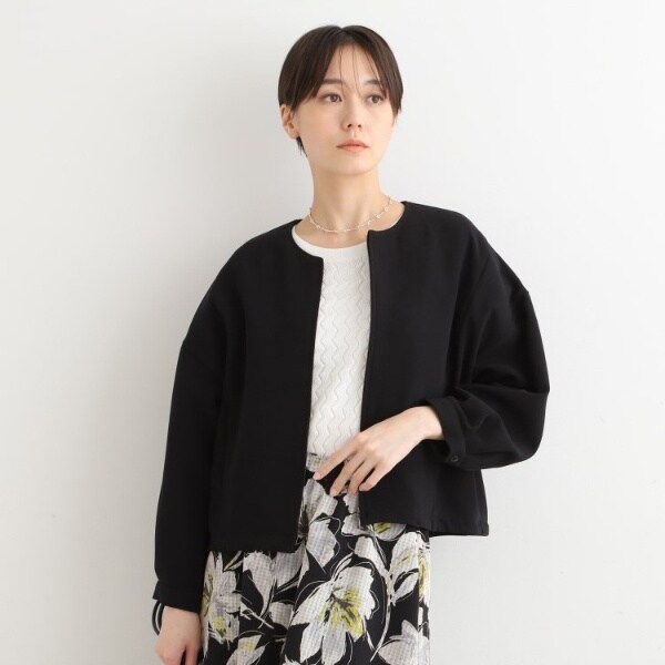 美品 INDIVI（インディヴィ）洗えるシアーブルゾン 19号 大きいサイズ 美品 INDIVI（インディヴィ）洗えるシアーブルゾン 19号 大きい