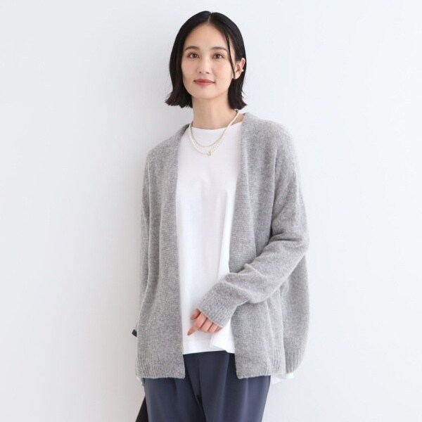 最適な価格 エアリー】ブークレカーディガン | インディヴィ(INDIVI ジャケット・アウター