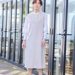 日本製】ヘアリーキーネックジャンパードレス | インディヴィ(INDIVI 