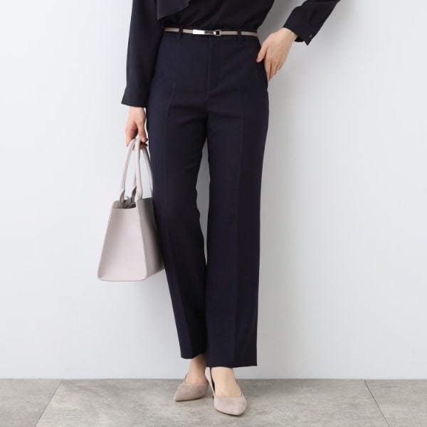 k極美品！INDIVI　パンツスーツセットアップ　サイズ42　XL　黒 INDIVI（スーツ ・ ブラック/黒色系）のフリマアイテム一覧