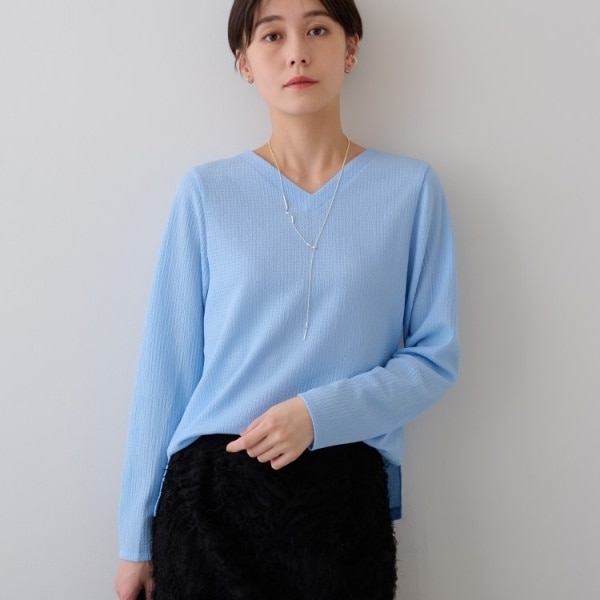 ☆新品☆ INDIVIインディヴィ　バックボタン　カットソー☆ ☆新品☆ INDIVIインディヴィ バックボタン カットソー☆