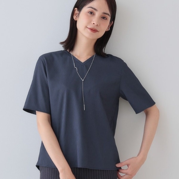 [�}���C]�y�􂦂�^���ʑf�ށz�V���v��V�l�b�N�u���E�X/�C���f�B���B�iINDIVI�j �`���R�[���O���[�i613�j