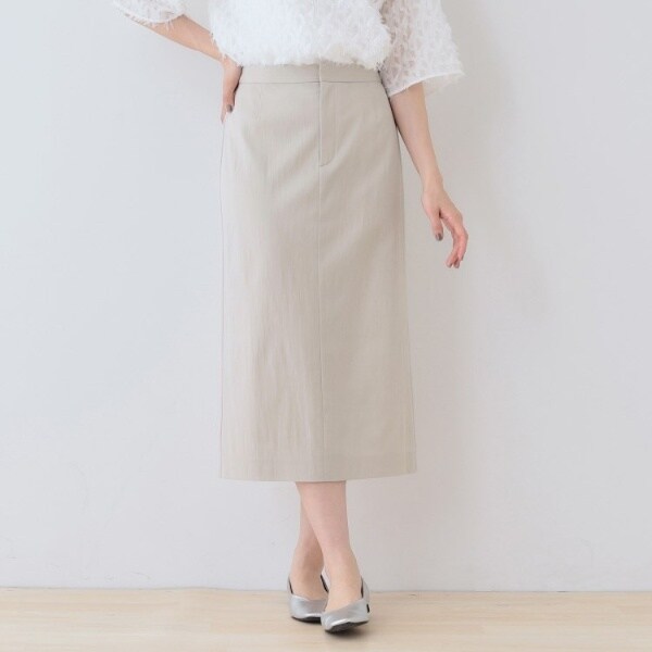 洗える】サテンクレープ プリーツスカート | 23区(23KU) | マルイ