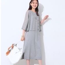 【2点セット】前後2WAYニットワンピース