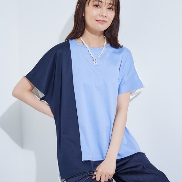 速乾性/汗じみ防止】ベーシック IT Tシャツ | 23区(23KU