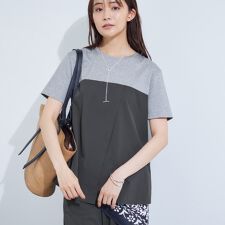 【洗える】ビスチェレイヤード風トップス