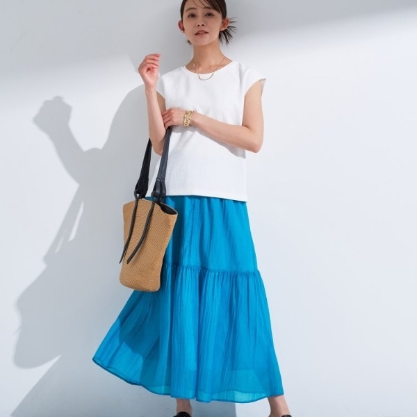 複数購入専用　美品　大きいサイズ48 46 インディヴィ　セットアップ インディヴィ(INDIVI) レディース スーツ・セットアップ (3000円