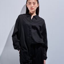 【日本製／SETUP可能】ガーゼ素材ブラウス