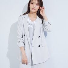 インディヴィ(INDIVI)の【着る日傘／遮熱／UVケア】ダブルジャケット