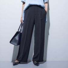 インディヴィ(INDIVI)の【着る日傘／遮熱／UVケア】ワイドパンツ