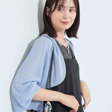 【接触冷感】シアーボレロ