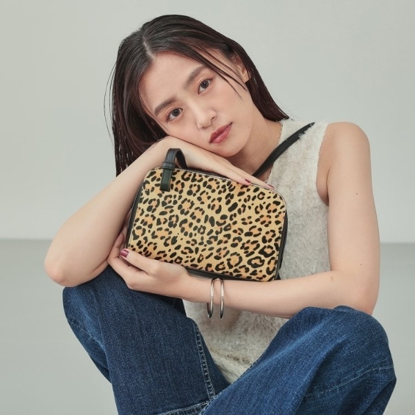 アニマルハラコ ボストンショルダー | インディヴィ(INDIVI) | マルイ