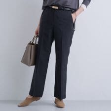 【UVケア】ライトスリムストレートパンツ
