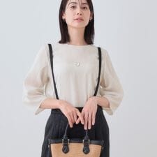 【洗える／SETUP可能】袖コンシャスシアーブラウス