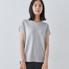 【洗える】きれいめVネックニット