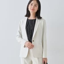 【通勤スーツ】ドライタッチテーラードジャケット