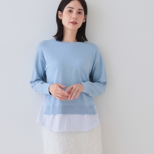 美品❣️インディヴィサマーニット大きいサイズ自由区23区アンタイトルICB組曲 タグ付き23区大きいサイズサマーニット自由区アンタイトル組曲