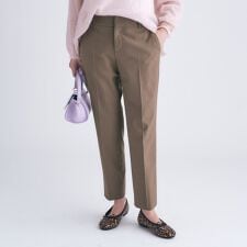 【褒められパンツウール混】スティックパンツ