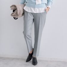 【褒められパンツウール混】スティックパンツ